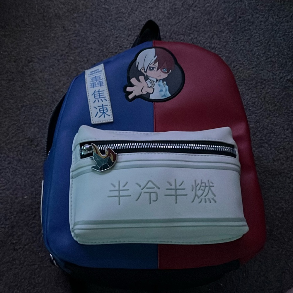 My hero academia shoto todoroki hot topic backpack